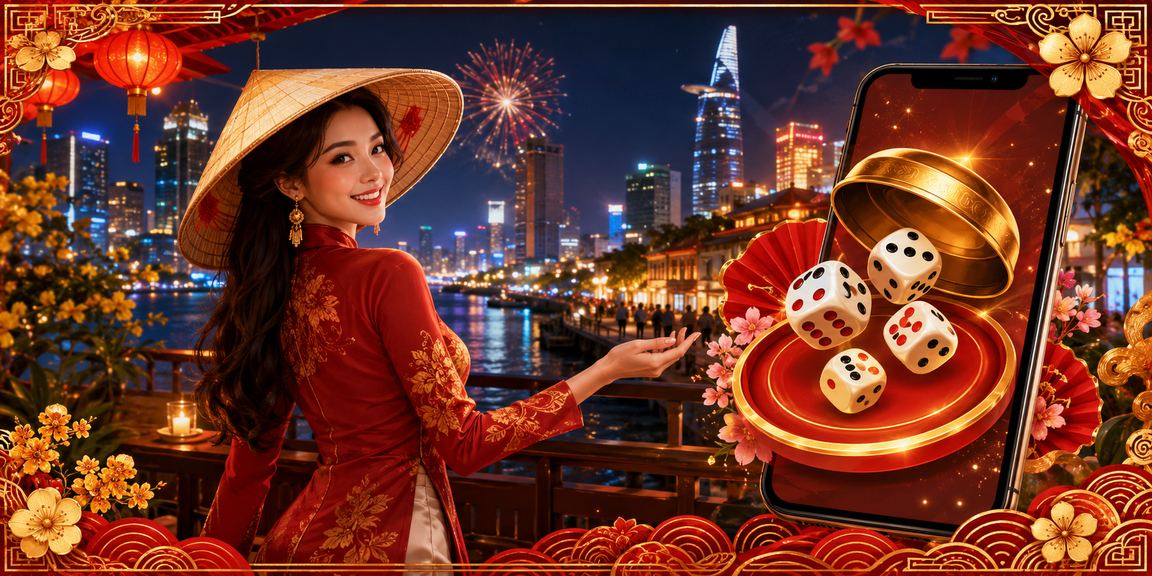 Người chơi cá cược Tài Xỉu tại TP.HCM với non lá truyền thống